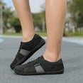thumbnail image 4 of Mepaouo Men's Canvas Barefoot Shoes Wide Toe Minimalist Water Sneakers with Zero Drop Sole for Women, 4 of 6