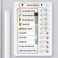 thumbnail image 1 of Borrado en seco KAQUBE de Chore Chart para niños con 10 deslizadores y rotulador, 1 of 8