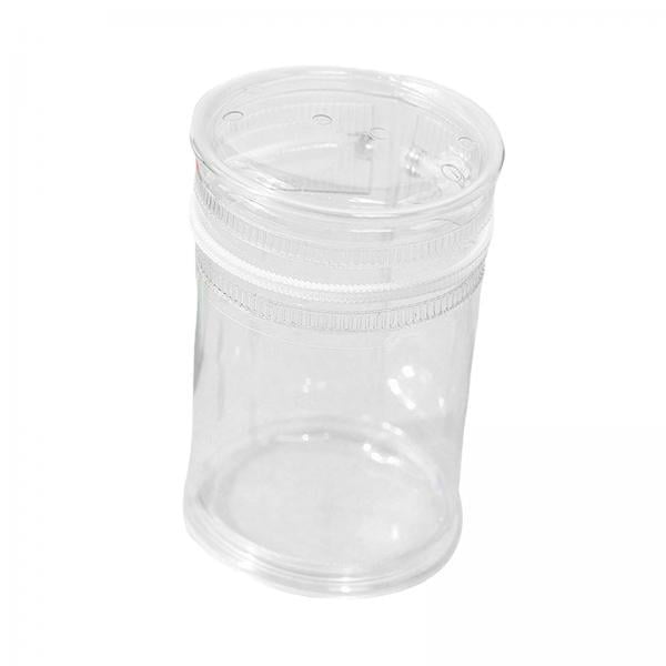 Bolsa de almacenamiento para muñecas,Bolsa de exhibición de minifiguras para muñecas Llavero transparente,Bolsa transparente para muñecas llavero decoración de mochila,Estuche organizador