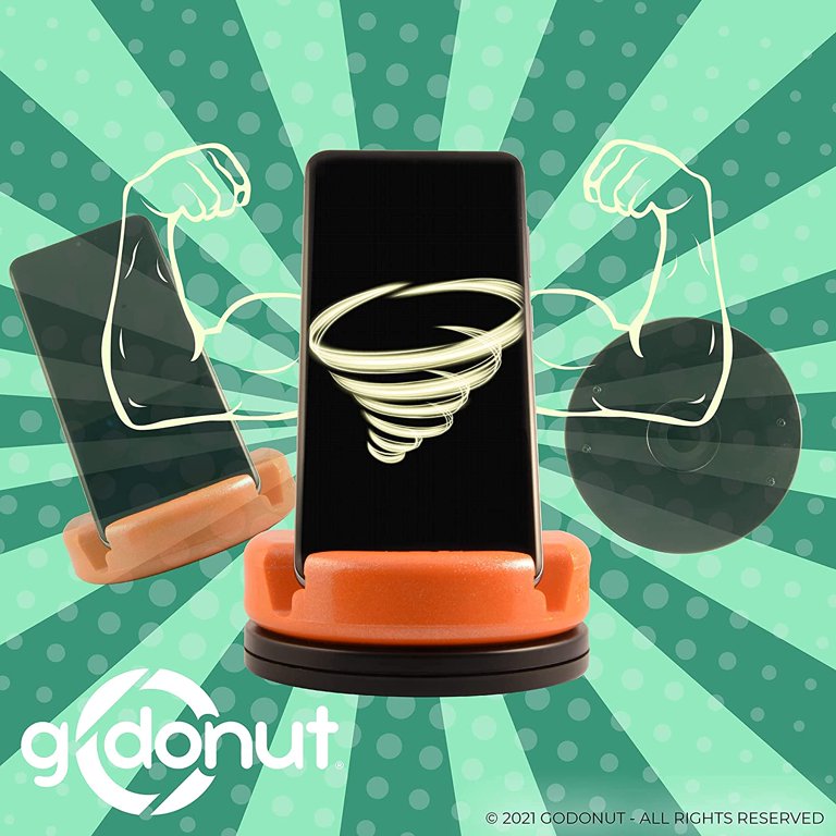 GoDonut Glazed 360 Swivel Phone Stand Portable Mount Accessory