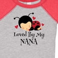 thumbnail image 4 of Inktastic Loved by My Nana Grandchild Boys or Girls Baby Bodysuit, 4 of 5