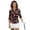 Christmas Ornament Print, variant on HUIACONG Halloween Womens 3/4 Sleeve Golf Shirts Quarter Zip with Wear Resistant Fashion Quick Dry Golf Shirt Women for Workout Outing Tennis Sports