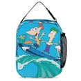 thumbnail image 3 of Phineas And Ferb Portable Lunch Bag, Insulated Lunch Box Reusable Lunch Totes Bag for Camping Hiking Travel Picnic, 3 of 8