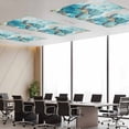 thumbnail image 5 of Fluorescent Light Covers 1 Pack 4x2 ft Teal Ocean Turtle Ceiling Light Covers Seaweed Coral Starfish Light Filters for Classroom, Office & Home, Drop Ceiling Light Covers, 5 of 8