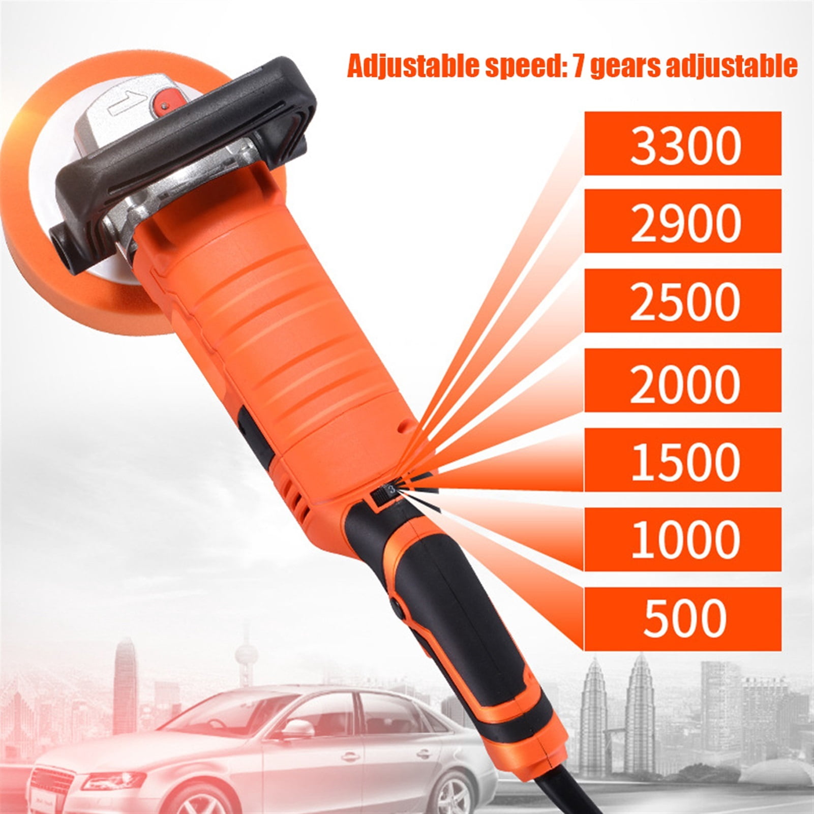 1200W 1580W Electric Polishing Machine Car Polisher Polish Grinder Polisher Nail Power ToolsAutomobile Furniture Polishing