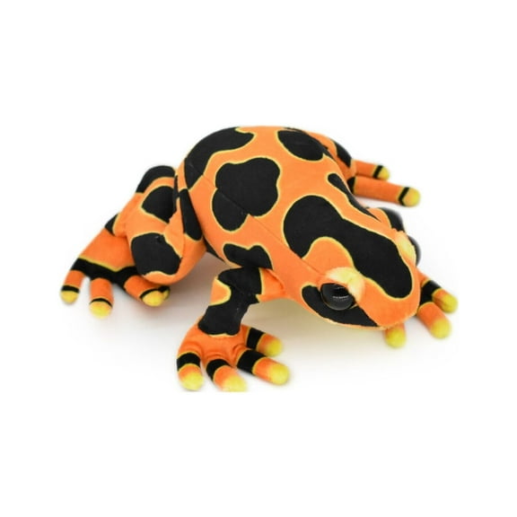 Frog, Orange, Poison Dart, Very Nice Plush Stuffed Animal Toy 9" RI11B258