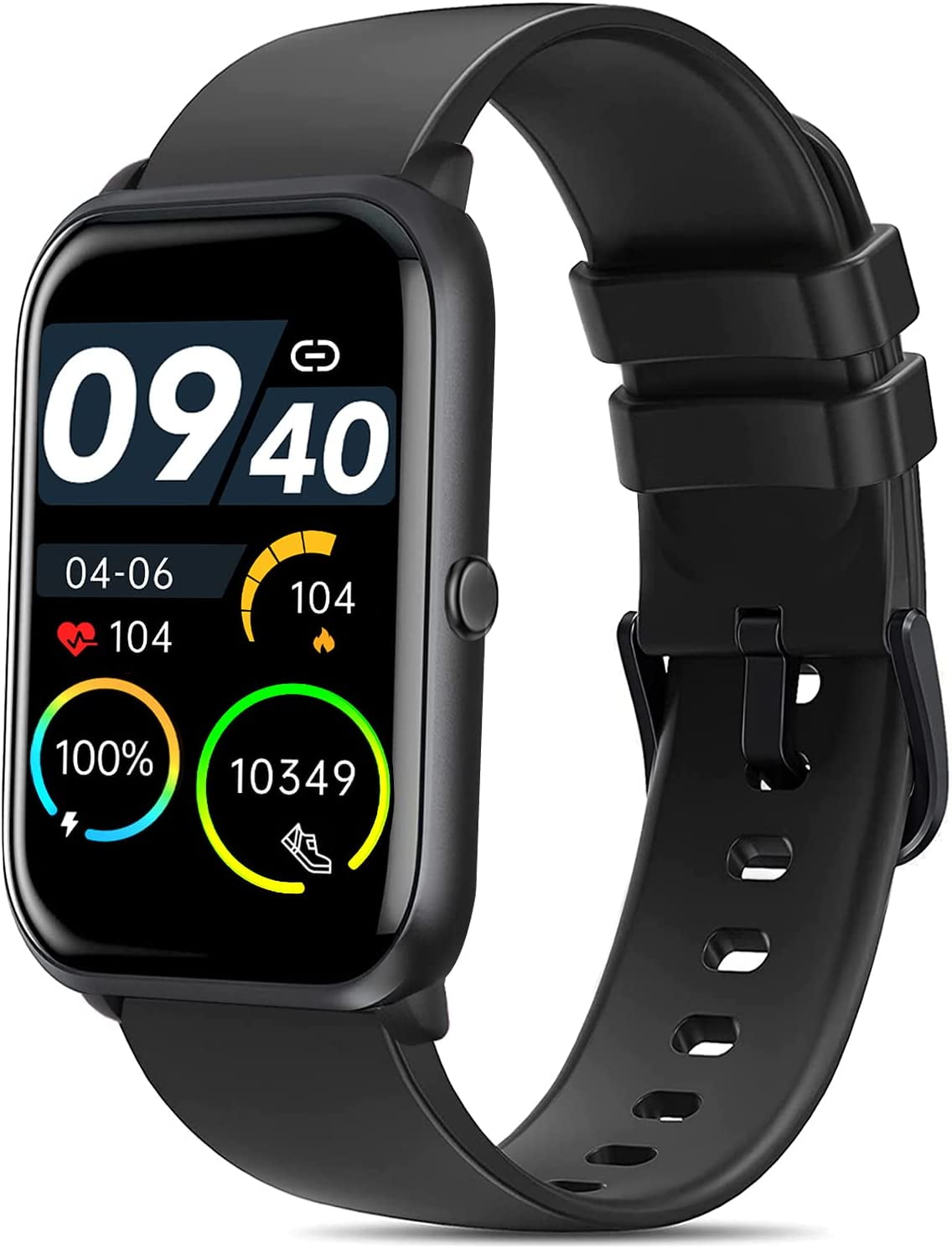 Fitness Activity Tracker with Blood Pressure & Heart Rate Monitor, IP68 Waterproof Smart Watch Women Men, Smartwatch Sleep Tracker Pedometer with Control Weather - Walmart.com