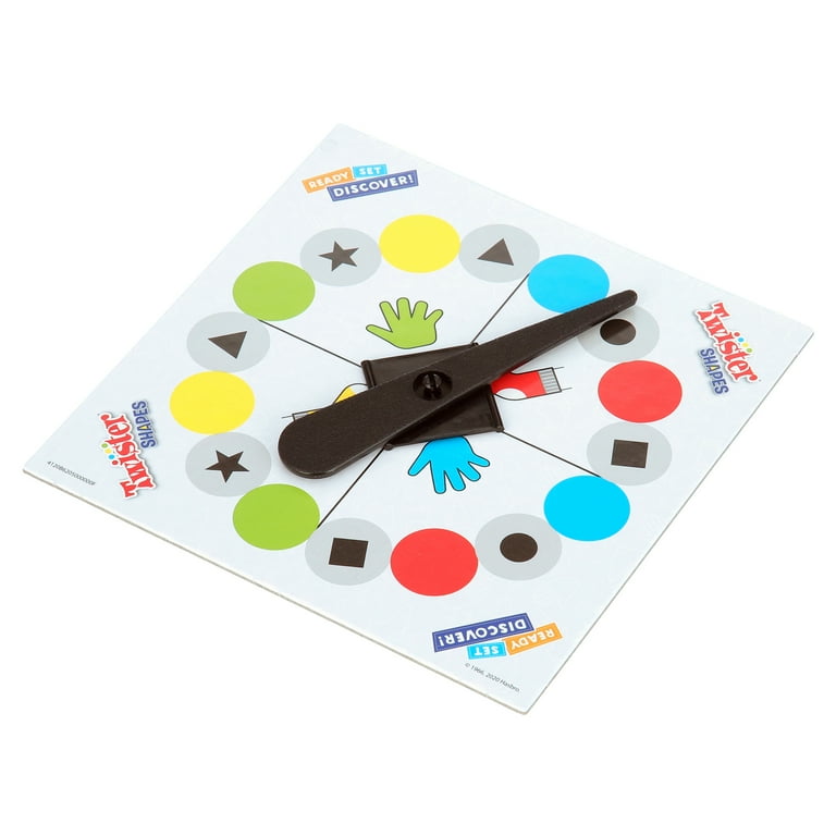 Twister Shapes Ready Set Discover Board Game for Preschool Kids and Family  Ages 4 and Up, Only At Walmart 