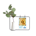 thumbnail image 1 of Calavera rosa el dia de los muertos Mexico Jarrones colgantes de vidrio transparente Decoración Botella, 1 of 4