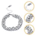 thumbnail image 4 of Pulsera de cuentas en capas, pulsera personalizada, pulsera con dijes delicados, joyería, 4 of 7