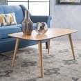 thumbnail image 5 of Noble House Celia Rubberwood Coffee Table, Natural, 5 of 7