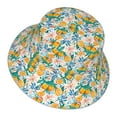 thumbnail image 3 of Disketp Colorful Fruits Print Reflective Bucket Hat Beach Hat Summer Travel Sun Hats Fisherman Cap, 3 of 8