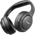 thumbnail image 1 of TOZO HT2 Hybrid Active Noise Cancelling Headphones, Wireless Over Ear Bluetooth Headphones, 60H Playtime, Hi-Res Audio Custom EQ via App Deep Bass Comfort Fit Ear Cups, for Home Office Travel, 1 of 5