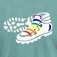 thumbnail image 3 of CafePress - Rainbow Hiking Women's Dark T Shirt - Mens Comfort Colors Shirt, 3 of 5