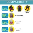 thumbnail image 2 of 15 Pack 2.5 Gallon Vacuum Bags Compatible with Shop Vac 9066800 2-2.5 Gallons Type B and QAM70 Vacuum, Replacement Dust Collector Bags 90668 9066833, 2 of 6
