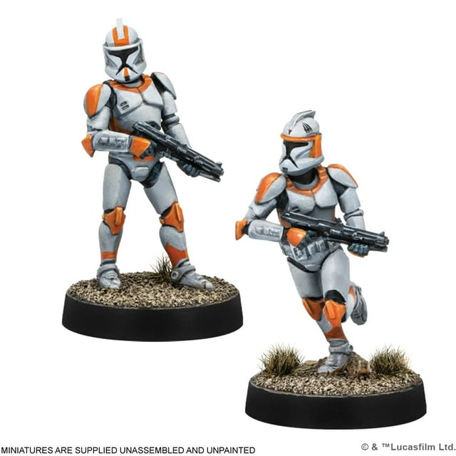 Atomic Mass Games Star Wars Legion Clone Commander Cody Expansion | Two Player Battle Game | Miniatures Game | Strategy Game for Adults and Teens | Ages 14+ | Average Playtime 3 Hours | Made