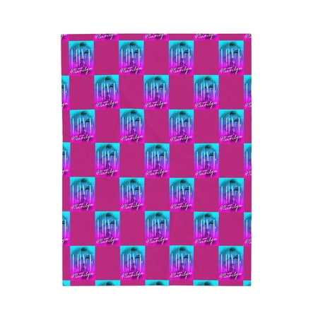 Marilyn Monroe Retro Love Velveteen Plush Blanket