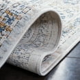 thumbnail image 5 of SAFAVIEH Moondust Gino Oriental Polyester Area Rug, Ivory/Blue, 6' x 6' Round, 5 of 8