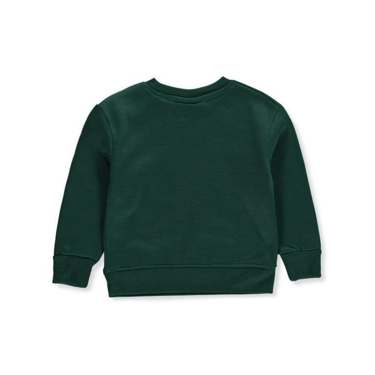 Pink Velvet Girls NYC Sweatshirt hunter green 4 Little Girls