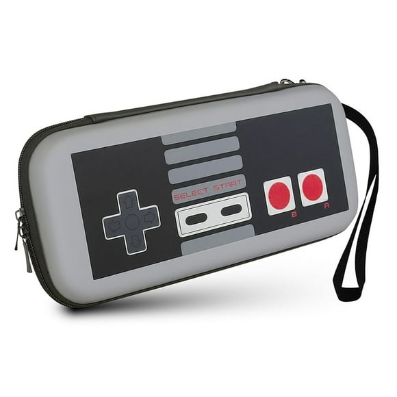 Funda para Nintendo Switch tipo Retro Redlemon Estuche Rígido Portátil, 10 Compartimentos para Cartuchos