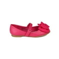 thumbnail image 2 of Little Angel Enna-715E New Girl PU Fabric Bow Decor Ballerina Ballet Flat, 2 of 5