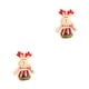 thumbnail image 4 of Bewildely Kids Christmas Candy Jar Portable Cartoon Decoration Gift Container Decorative Storage Home Replacement Bottle Sugar Alce 2Conjunto, 4 of 6