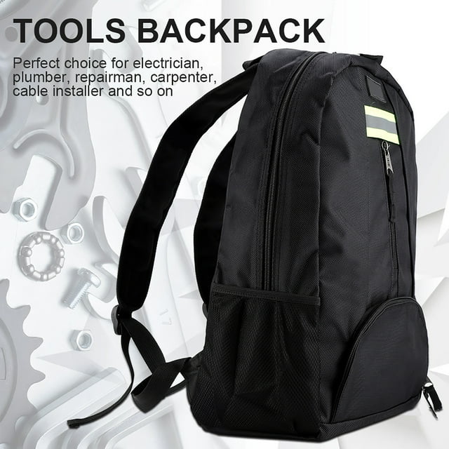 We Ar Resistant Bag,Oxford Cloth Fabric Tools Backpack Tools Backpack Maximized Efficiency
