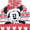 Red , White, variant on Disney Mickey Mouse Pom Beanie, Red White