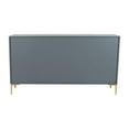 thumbnail image 2 of SAGEBROOK HOM Wood, 78x39 Console Cabinet, Gray/gld, Kd, 2 of 8