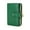 Green, variant on Full Grain Leather Kiss Lock Wallet for Women Kiss Clasp Coin Purse Small Bifold Card Holder with Rfid Blocking (Green)