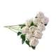 thumbnail image 1 of Wosthever 10 piezas de flores artificiales vívidas de larga duración para sala de estar, de comedor de boda, adorno decorativo de flores falsas Flores artificiales champán Wosthever HA084570-01, 1 of 6
