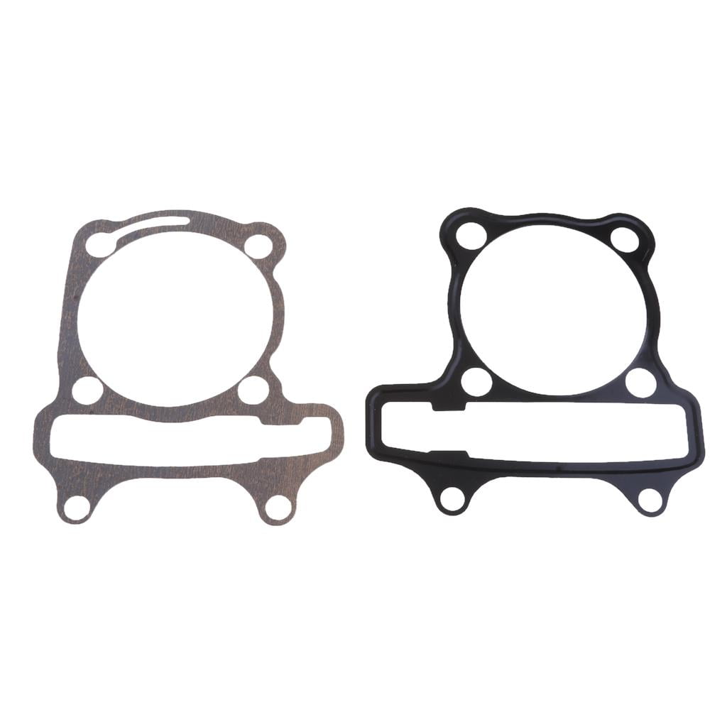 180cc Big Bore Cylinder Base & Head Gaskets Kits for GY6 Engine Scooter Replacement 61mm