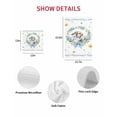 thumbnail image 7 of Easter Rabbits Eggs Kitchen Dish Towels for Drying Dishes Set of 2, Watercolor Floral Daisy Bunny Bow Spring Waffle Weave Microfiber Hand Tea Bathroom Towels Quick Dry & Absorbent Towel 15.7x23.6, 7 of 7