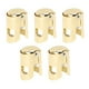 thumbnail image 3 of 5 tapones para botellas de champán de acero inoxidable, tapón sellador de champán, reutilizable, para botellas de vino, botellas de champán, color dorado, 3 of 10