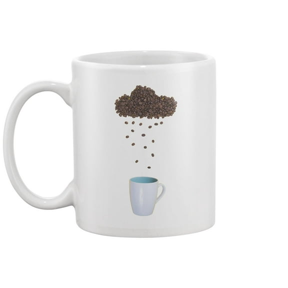Coffee Beans Rain Mug -Image by Shutterstock