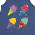 thumbnail image 3 of Instant Message - Ice Cream Pop - Toddler & Youth Girls A-line Dress, 3 of 6