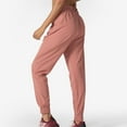 thumbnail image 3 of SWSMCLT Women's Yoga Pants Gym Casual Comfy Hiking Thin Long Sweatpants Jogger Slim Fit Stretch Elastic Waist Joggers Pink 8, 3 of 4