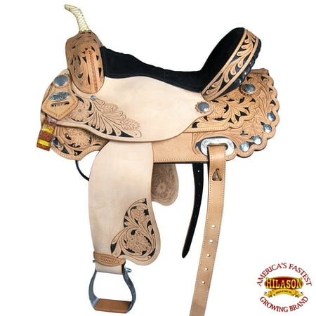 Leather Jumping Saddle - 15