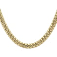 thumbnail image 2 of 14K Yellow Gold 7.5mm Semi-Solid Miami Cuban with Lobster Lock Chain - 22", 2 of 8