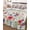 Sage, Dusty Blue, Linen, variant on Twin XL Quilt Bedding Set, Farmhouse Flowers Reversible Summer Quilt 3 Pieces, Blue Red Florals Stems Minimalist Beige Lightweight Bedspreads Coverlets with 2 Pillow Shams for All Seasons
