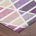 thumbnail image 3 of Addison Rugs Chantille Indoor/Outdoor Transitional Geometric Pink Machine Washable Rectangle Rug, 9' x 12', 3 of 8