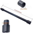 thumbnail image 2 of Compatible Dreame Vacuum Cleaner Extension Rod Replacement for H10 T20 R20 R30 Z30 Z40 V9 V16, Black, Durable Design, 2 of 5