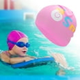 thumbnail image 2 of Unique Bargains 1 Pc Silicone Cartoon Snail Swim Cap Pink, 2 of 6