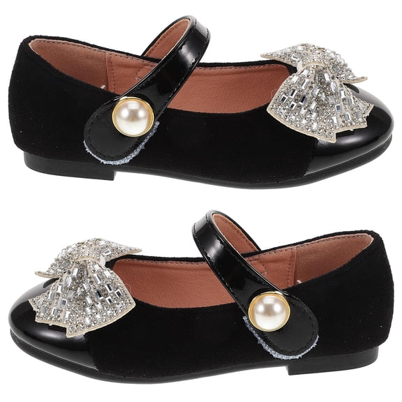 Raindrops  Bow Flat Shoes Comfortable Girls Flats Soft Child