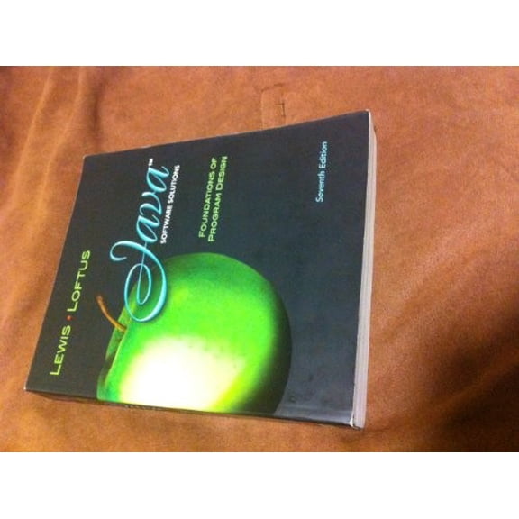 Pre-Owned Java Software Solutions: Foundations of Program Design (Paperback) 0132149184 9780132149181