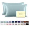 thumbnail image 1 of Funda de almohada de seda Suatien para cabello y piel, suave y transpirable, 1 of 7