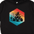 thumbnail image 3 of Inktastic Four Wheeling Atv off Roading Retro Toddler Hoodie, 3 of 4