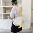 thumbnail image 2 of Bolso de muñeca con forma de pene grande y lindo, bolso de muñeca feo y lindo para mujer, bolso de felpa de gran capacidad, 2 of 6