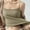 Green, variant on QUNYINEY Solid Women Tank Tops Casual Sleeveless Camisole Square Neck Undershirts Ribbed Loose Tank Tops