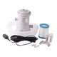 thumbnail image 3 of Bomba de filtro para piscina, bomba de agua eléctrica, estanque de pesca para el hogar, equipo de piscina al aire libre con manguera, fácil uso, 110V, 600 galones, 3 of 8